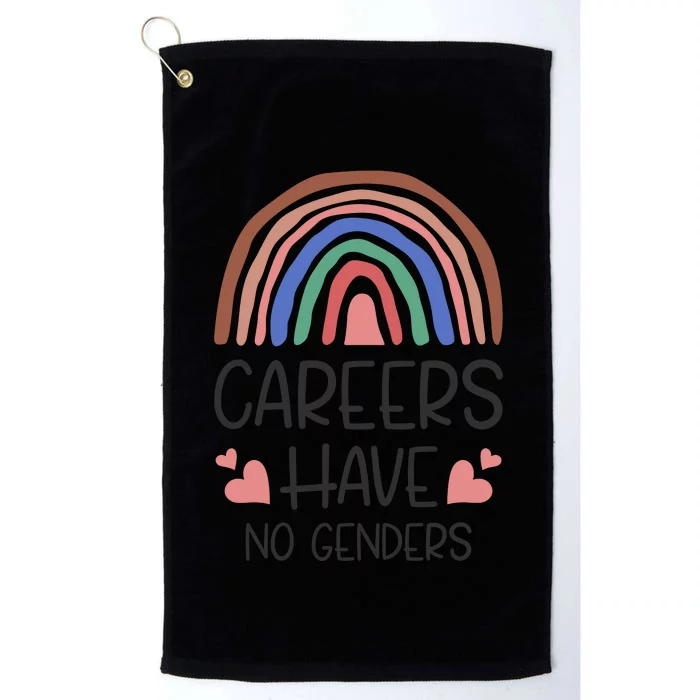 Careers Have No Genders Platinum Collection Golf Towel