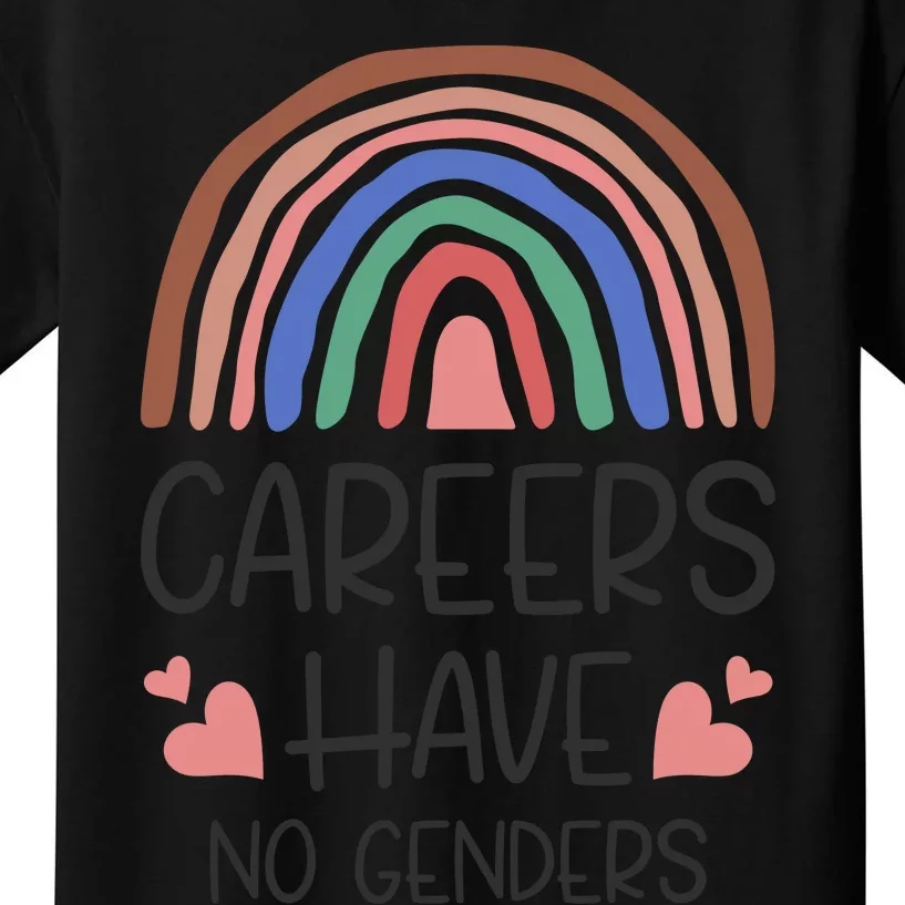 Careers Have No Genders Kids T-Shirt