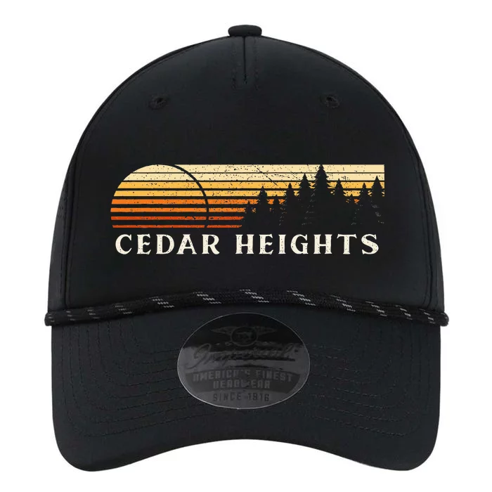 Cedar Heights Nj Vintage Evergreen Sunset Eighties Performance The Dyno Cap