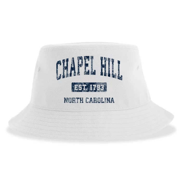 Chapel Hill North Carolina Nc Vintage Athletic Sustainable Bucket Hat