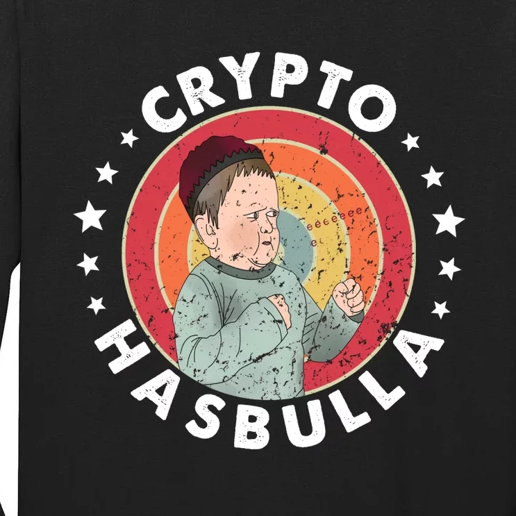 Crypto Hasbulla Nft Funny Hasbulla Magomedov Tall Long Sleeve T-Shirt