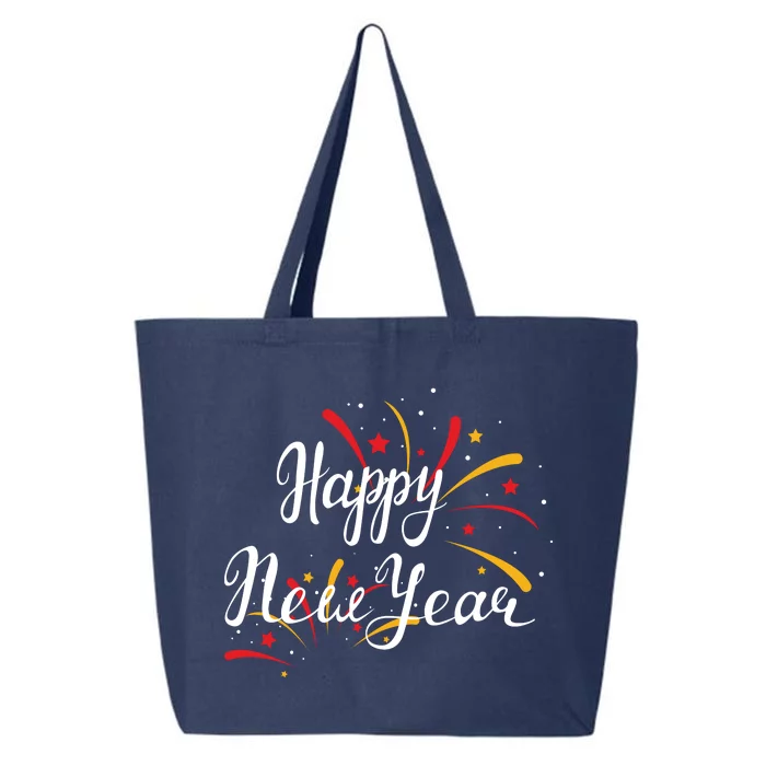 Cute Happy New Year Gift 25L Jumbo Tote