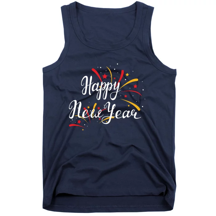 Cute Happy New Year Gift Tank Top