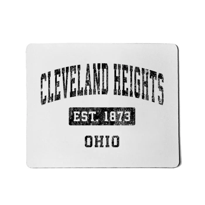 Cleveland Heights Ohio Oh Vintage Established Sports Design Mousepad