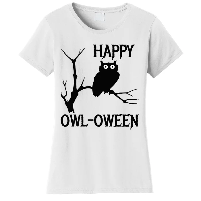 Cute Halloween Owl  Great for Happy Owloween Women's T-Shirt