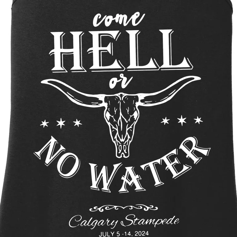 Come Hell Or No Water Ladies Essential Tank