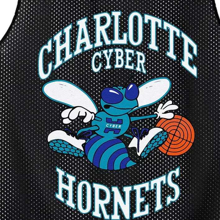 Cyber Hornets Oe Mesh Reversible Basketball Jersey Tank