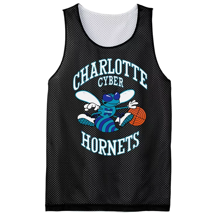 Cyber Hornets Oe Mesh Reversible Basketball Jersey Tank