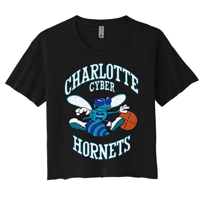 Cyber Hornets Oe Women's Crop Top Tee