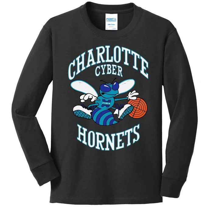 Cyber Hornets Oe Kids Long Sleeve Shirt