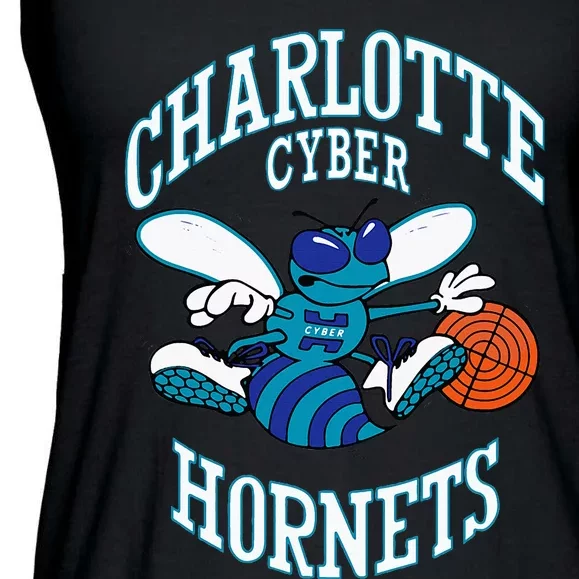 Cyber Hornets Oe Ladies Essential Flowy Tank