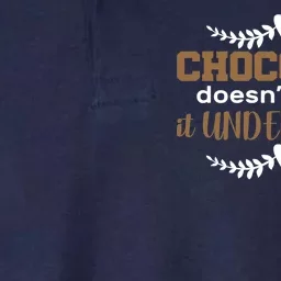 Chocolate Doesn't Judge It Understands Softstyle Adult Sport Polo