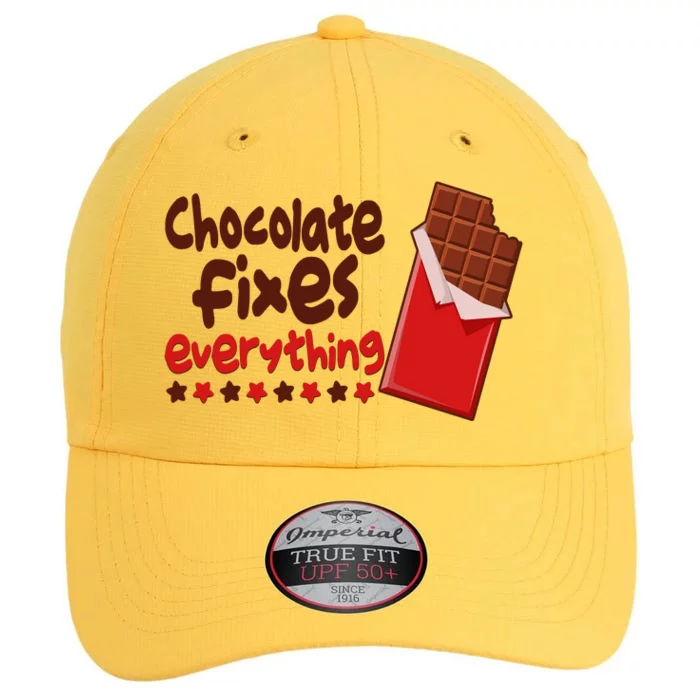 Chocolate Fixes Everything Chocolate Candy Bar The Original Performance Cap