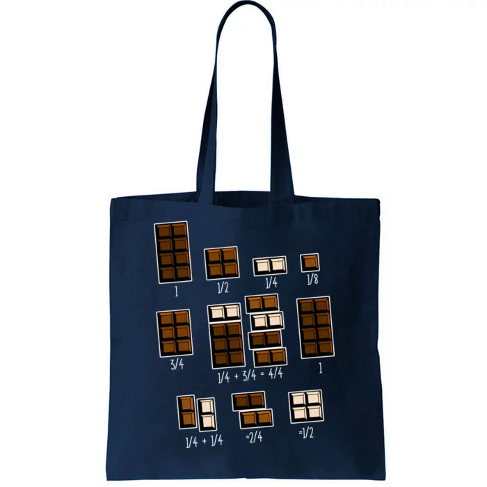 Chocolate Fractions Tote Bag