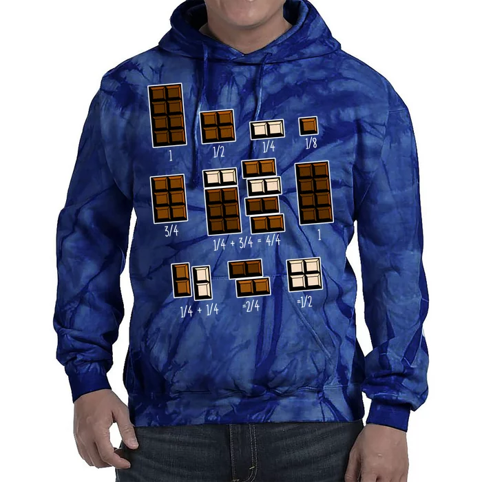 Chocolate Fractions Tie Dye Hoodie