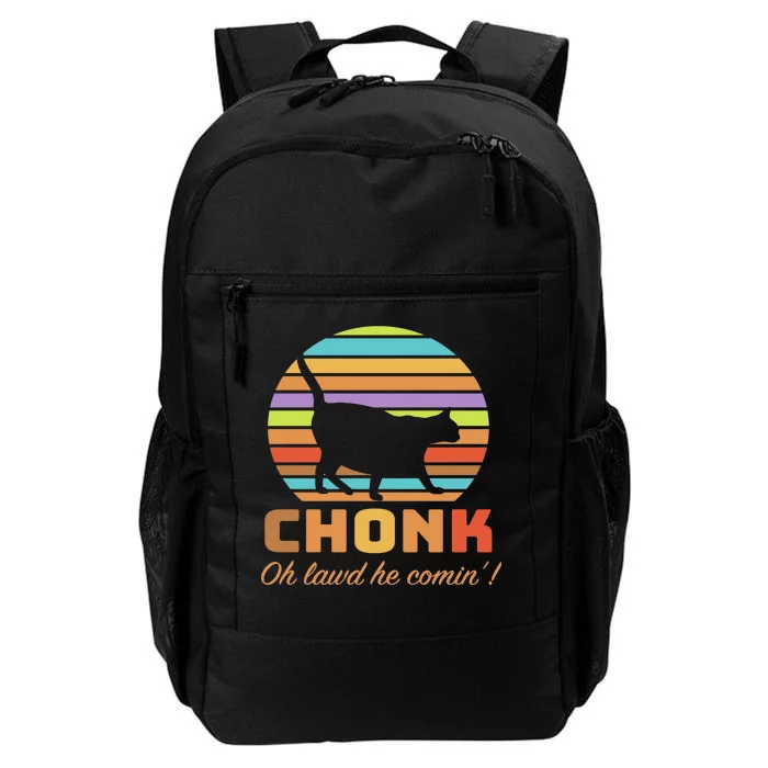 Chonk Scale Cat Meme Daily Commute Backpack