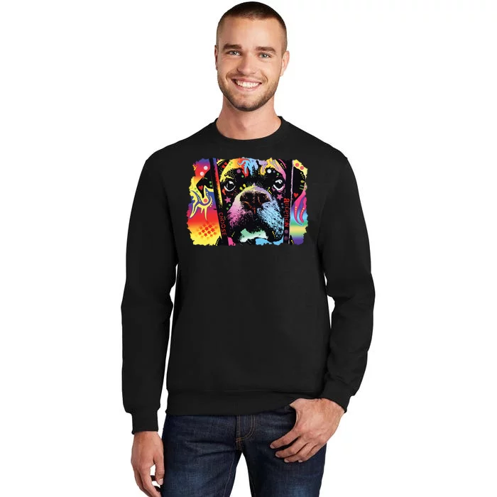 Choose Adoption Boxer Dog Dean Russo Sweatshirt