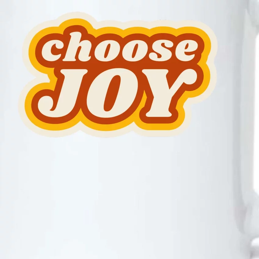 Choose Joy Black Color Changing Mug