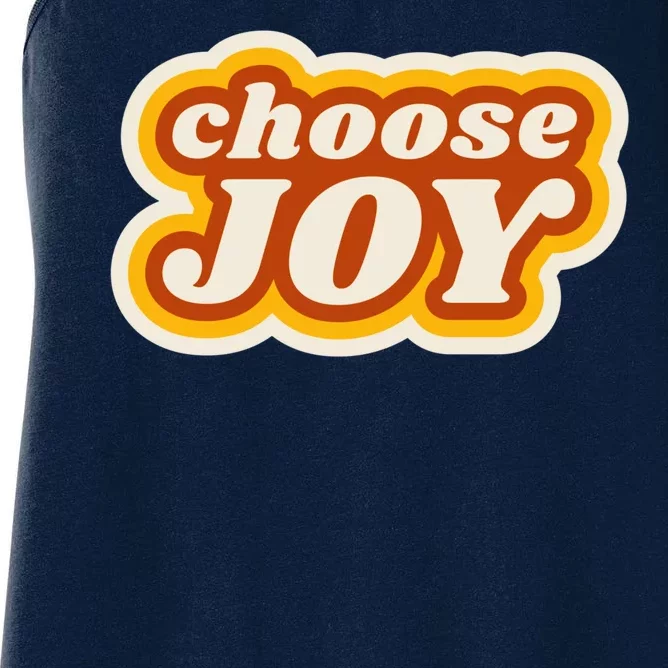 Choose Joy Women's Racerback Tank