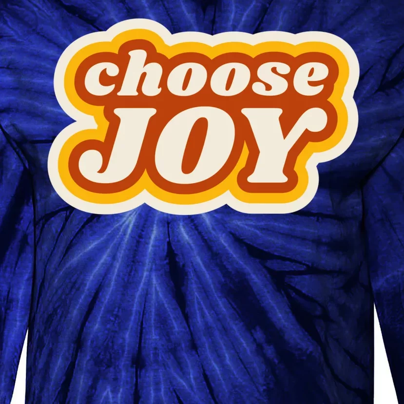 Choose Joy Tie-Dye Long Sleeve Shirt