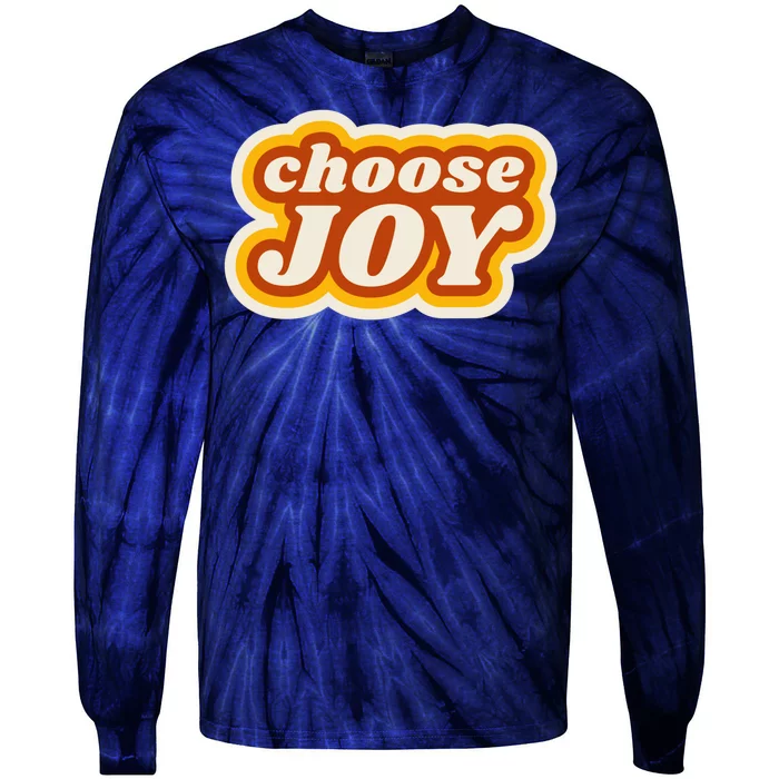 Choose Joy Tie-Dye Long Sleeve Shirt