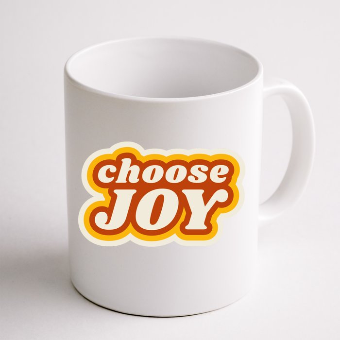 Choose Joy Front & Back Coffee Mug