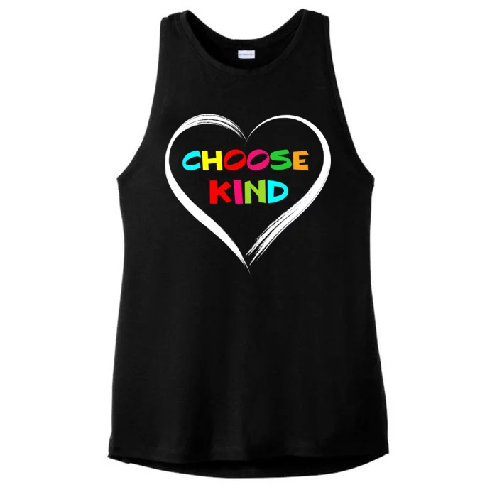 Choose Kind Ladies Tri-Blend Wicking Tank