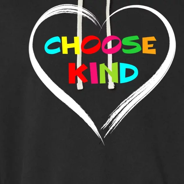 Choose Kind Garment-Dyed Fleece Hoodie