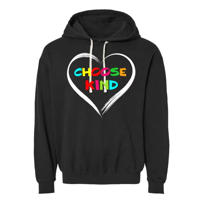 Choose Kind Garment-Dyed Fleece Hoodie