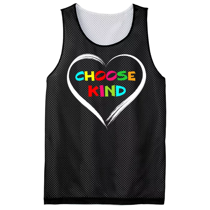 Choose Kind Mesh Reversible Basketball Jersey Tank