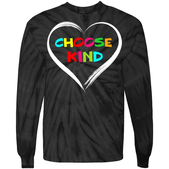 Choose Kind Tie-Dye Long Sleeve Shirt