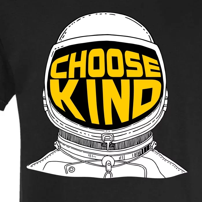 Choose Kind Astronaut Helmet Anti Bullying Message Garment-Dyed Heavyweight T-Shirt