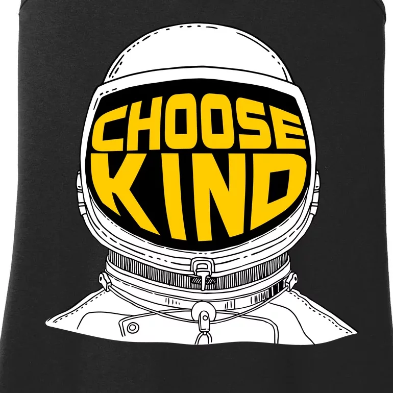 Choose Kind Astronaut Helmet Anti Bullying Message Ladies Essential Tank