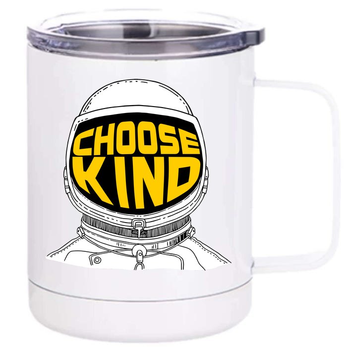 Choose Kind Astronaut Helmet Anti Bullying Message Front & Back 12oz Stainless Steel Tumbler Cup