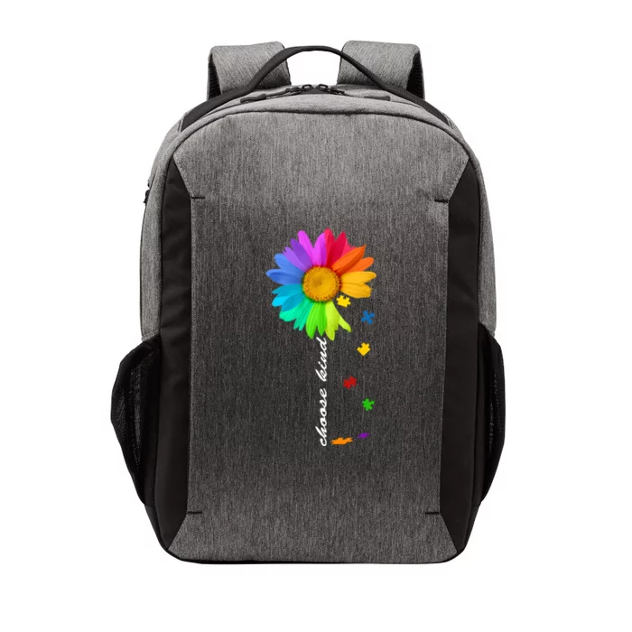 Choose Kind Autism Awareness Vector Backpack