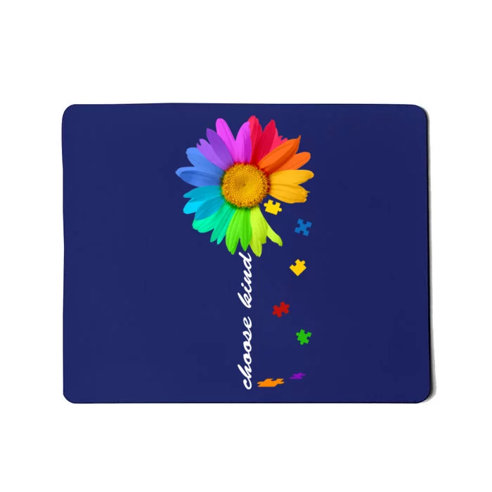 Choose Kind Autism Awareness Mousepad