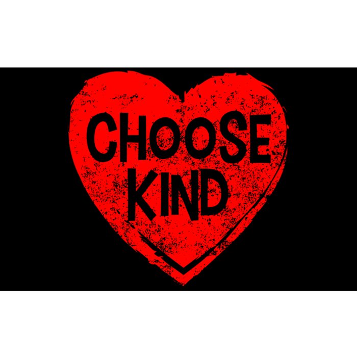 Choose Kind Distressed Heart Anti-Bullying Bumper Sticker