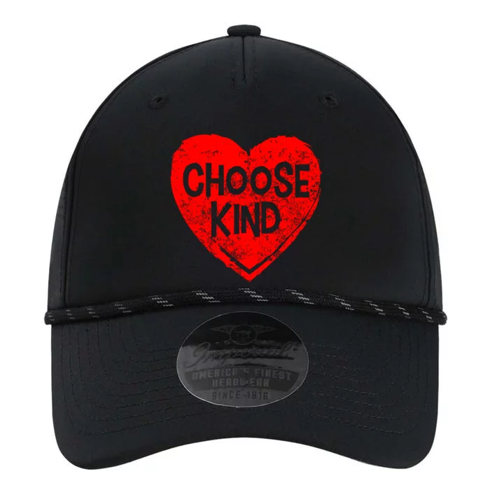 Choose Kind Distressed Heart Anti-Bullying Performance The Dyno Cap