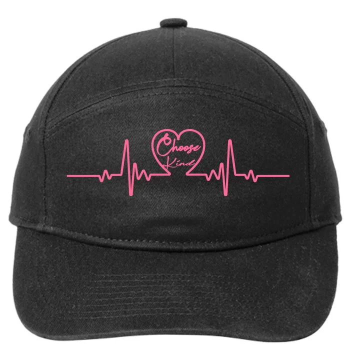 Choose Kind kidness Anti Bullying Heart 7-Panel Snapback Hat