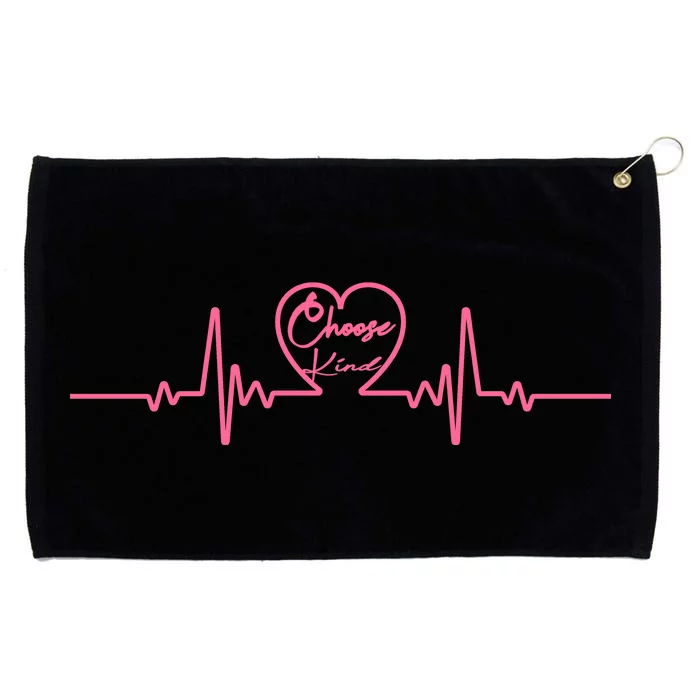 Choose Kind kidness Anti Bullying Heart Grommeted Golf Towel