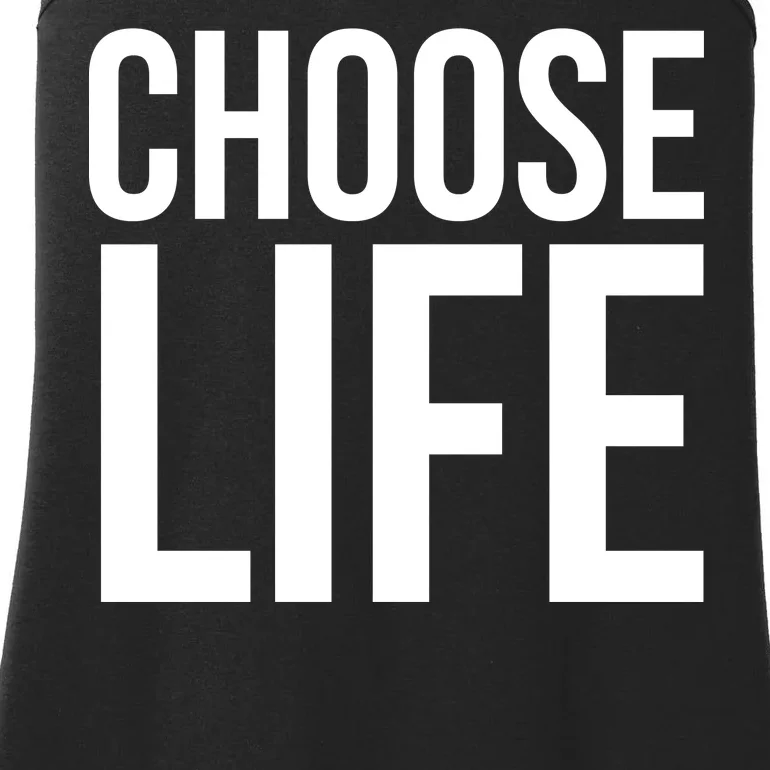 Choose Life Ladies Essential Tank