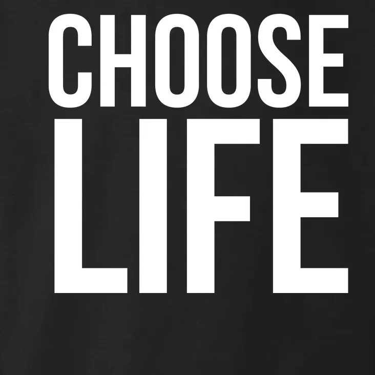 Choose Life Toddler Hoodie