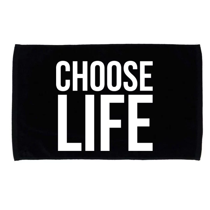 Choose Life Microfiber Hand Towel