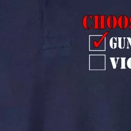 Choose One Gun Owner Victim Softstyle Adult Sport Polo