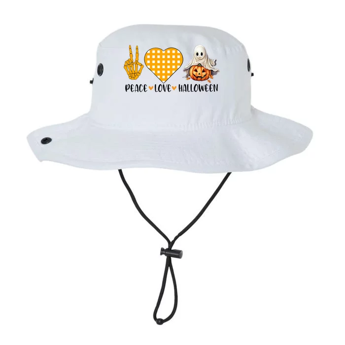 Cute Halloween Peace Love And Gnome Fall Gift Legacy Cool Fit Booney Bucket Hat