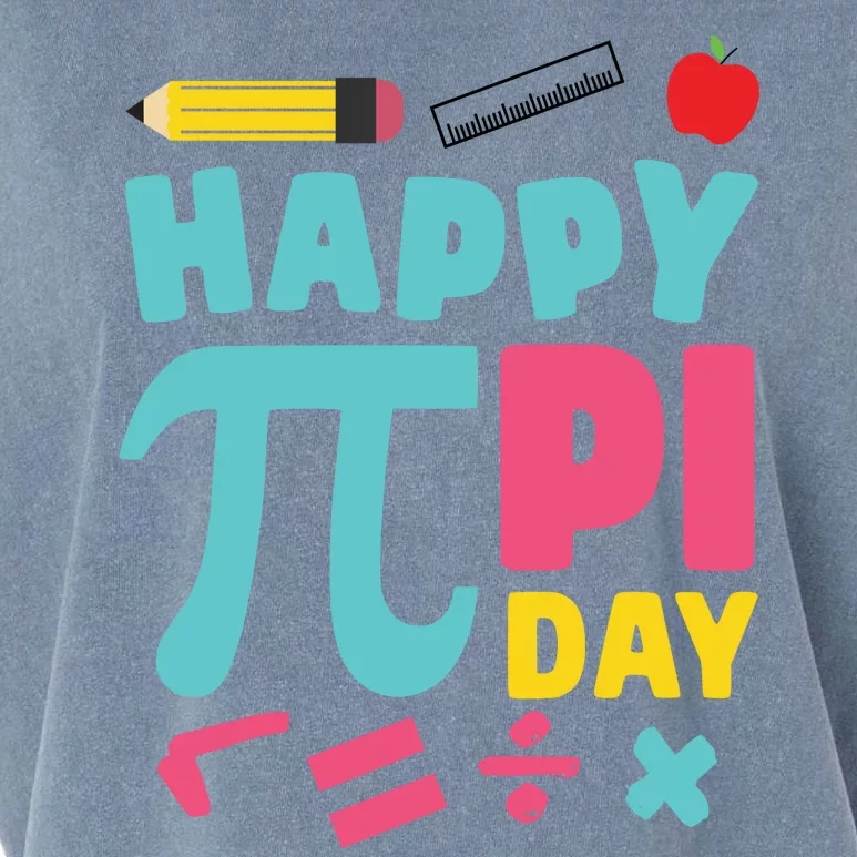 Cool Happy Pi Day Garment-Dyed Women's Muscle Tee