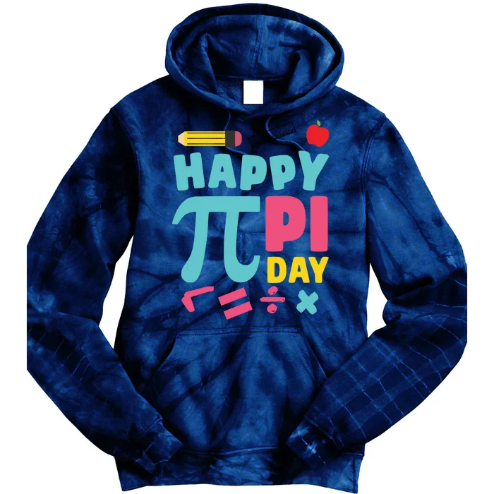 Cool Happy Pi Day Tie Dye Hoodie