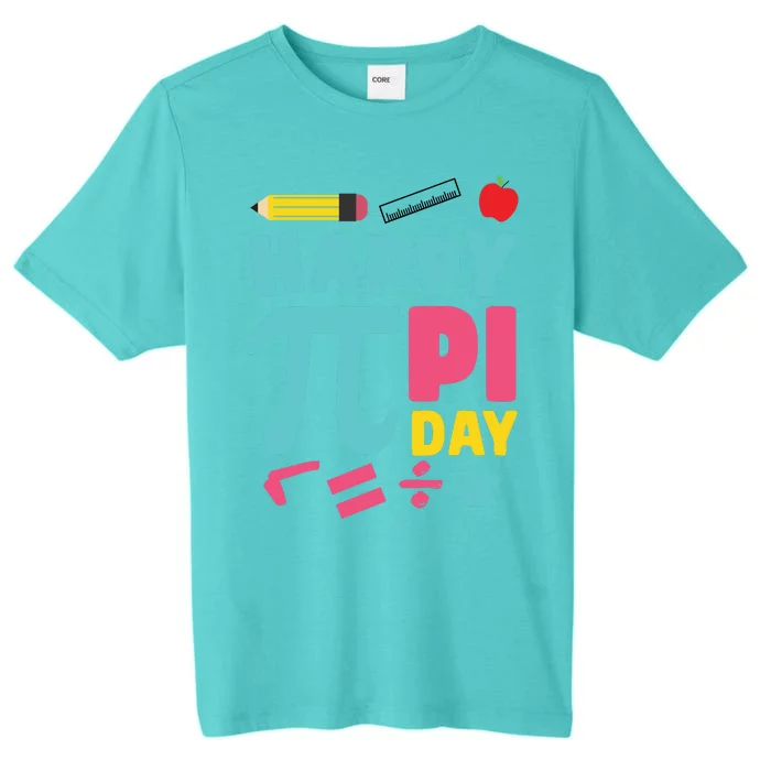 Cool Happy Pi Day ChromaSoft Performance T-Shirt