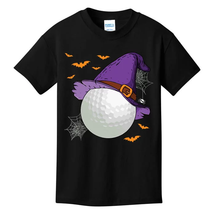 Cwitch Hat Pumpkin Spooky Halloween Costume Kids T-Shirt