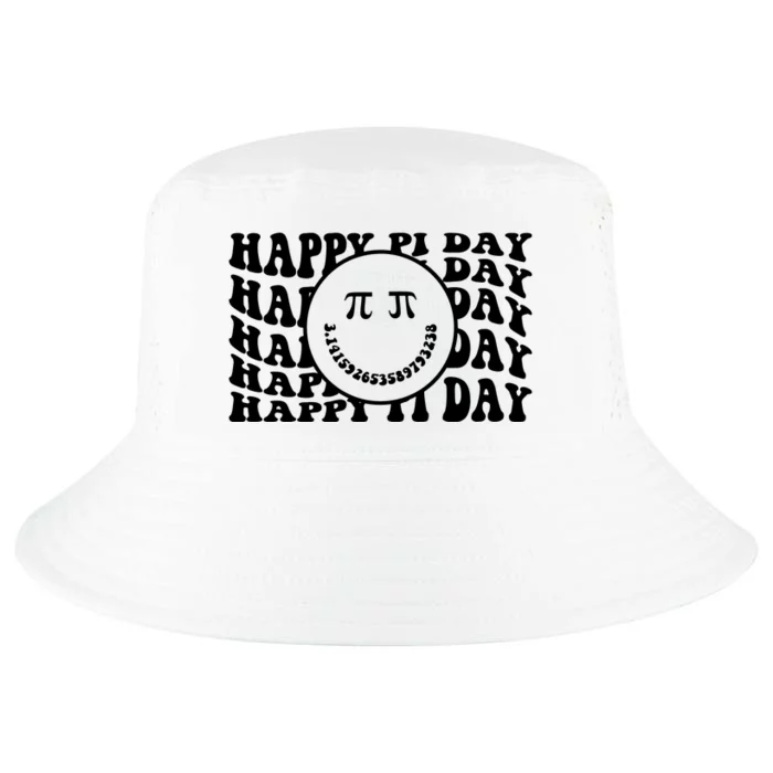 Cool Happy Pi Day Smiley Face Cool Comfort Performance Bucket Hat